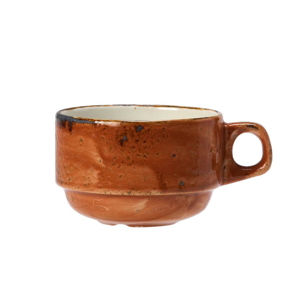 Slimline Stack Cup L 4.375" W 3.375" (7.0 Oz) Craft Terracott