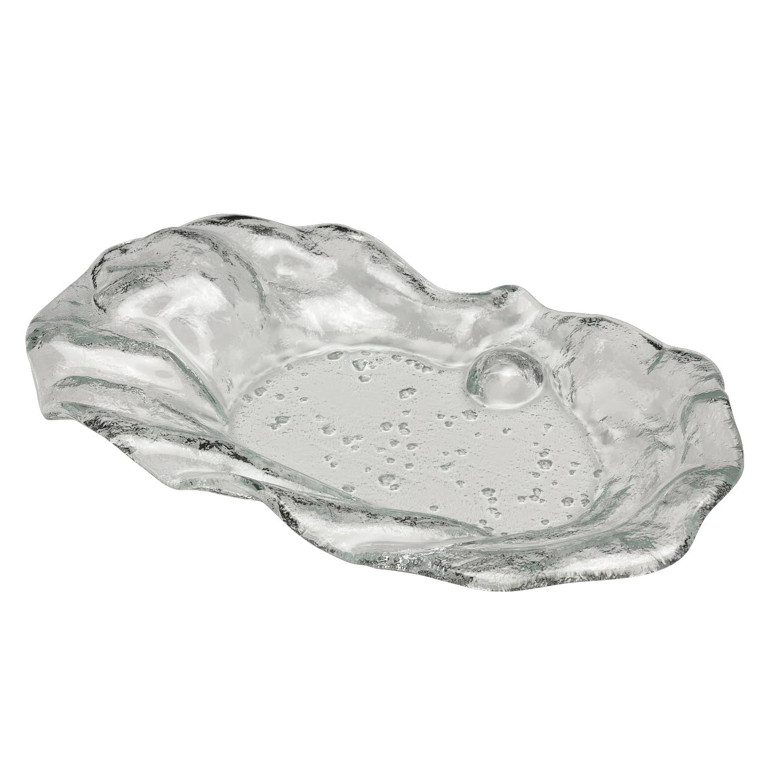 Venus Plate L 12.25" W 7.5" Ch Venus