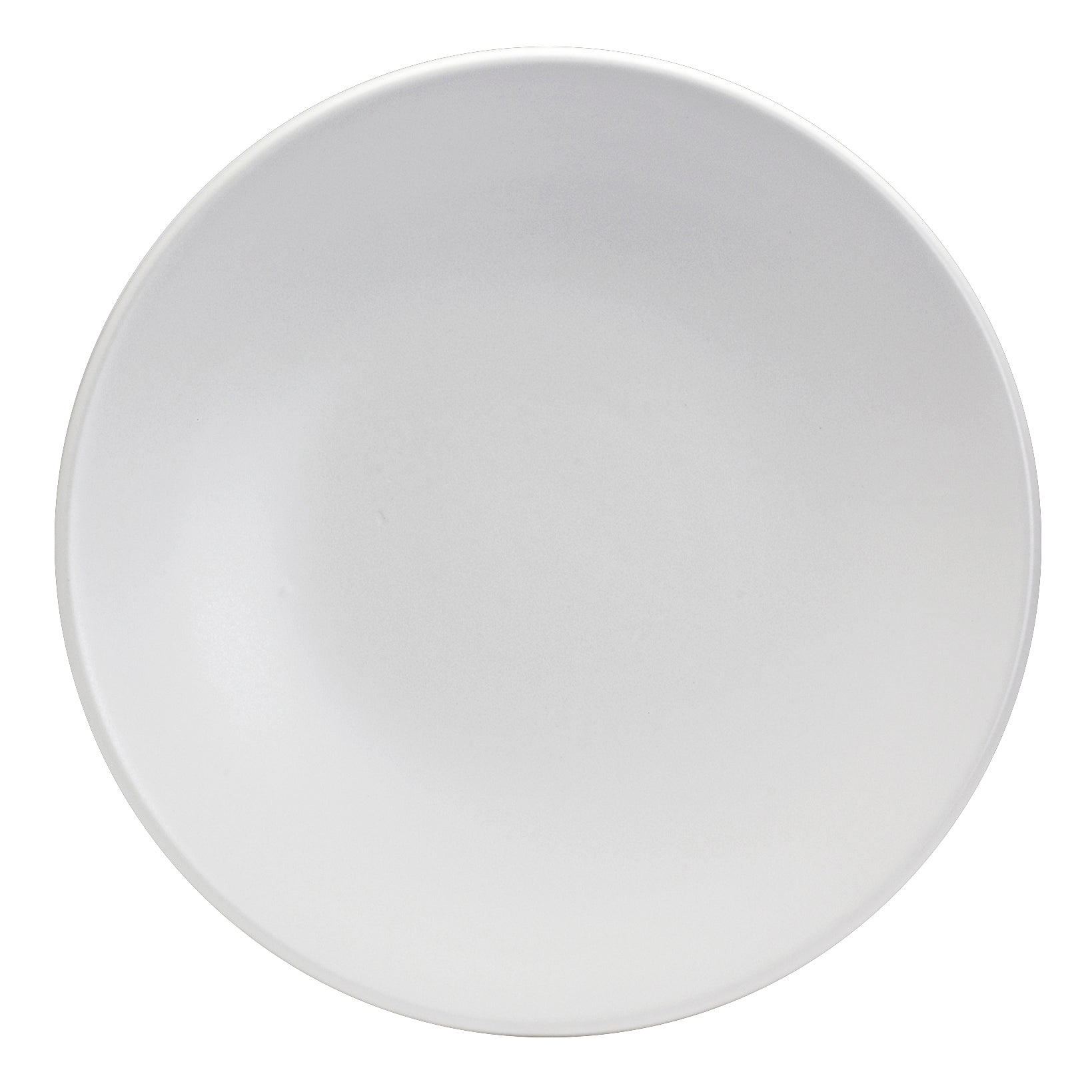 Coupe Plate 6.0" Dia. Sedona White