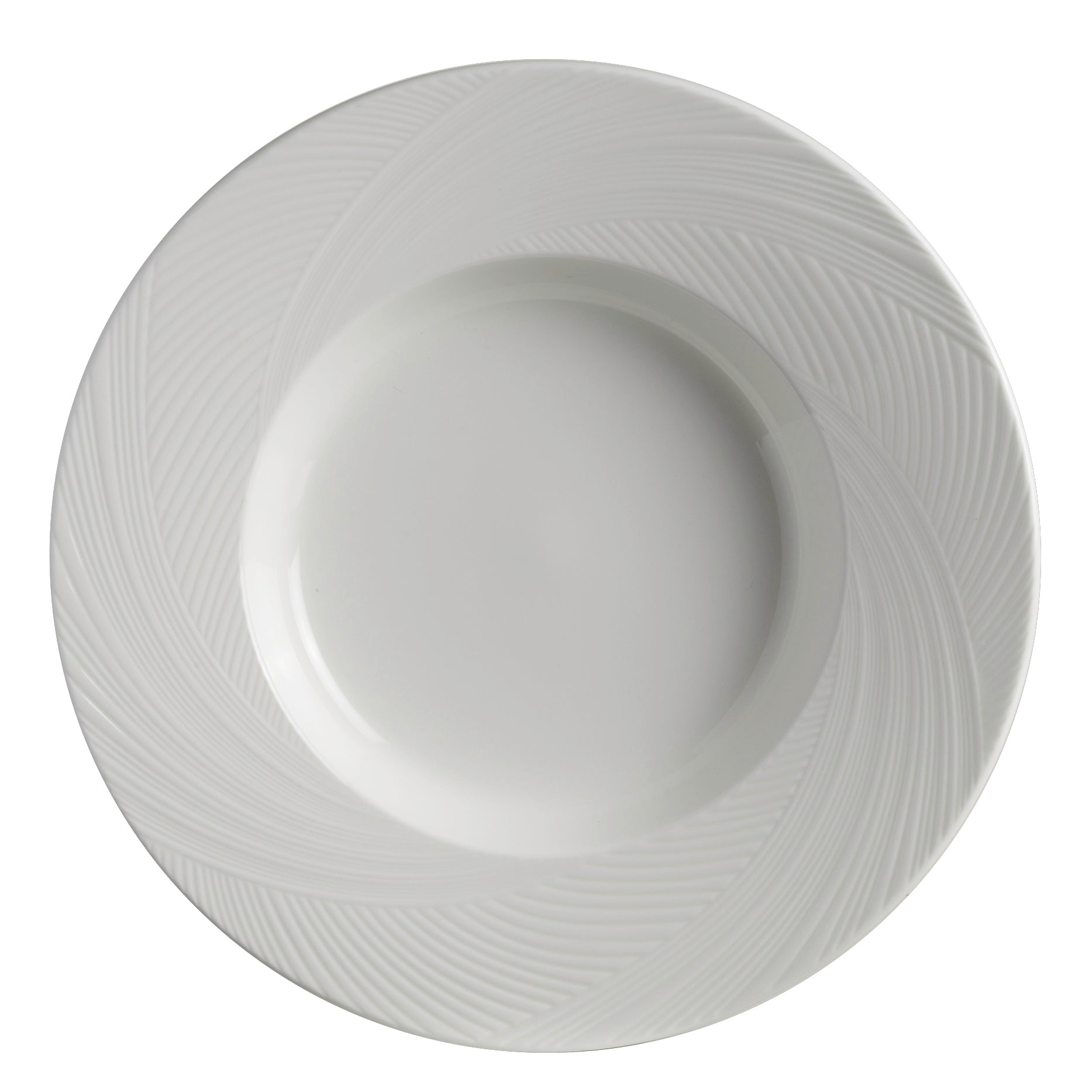 Wide Rim Pasta Plate 11.0" Dia. (16.0 Oz) Foliobone Kord