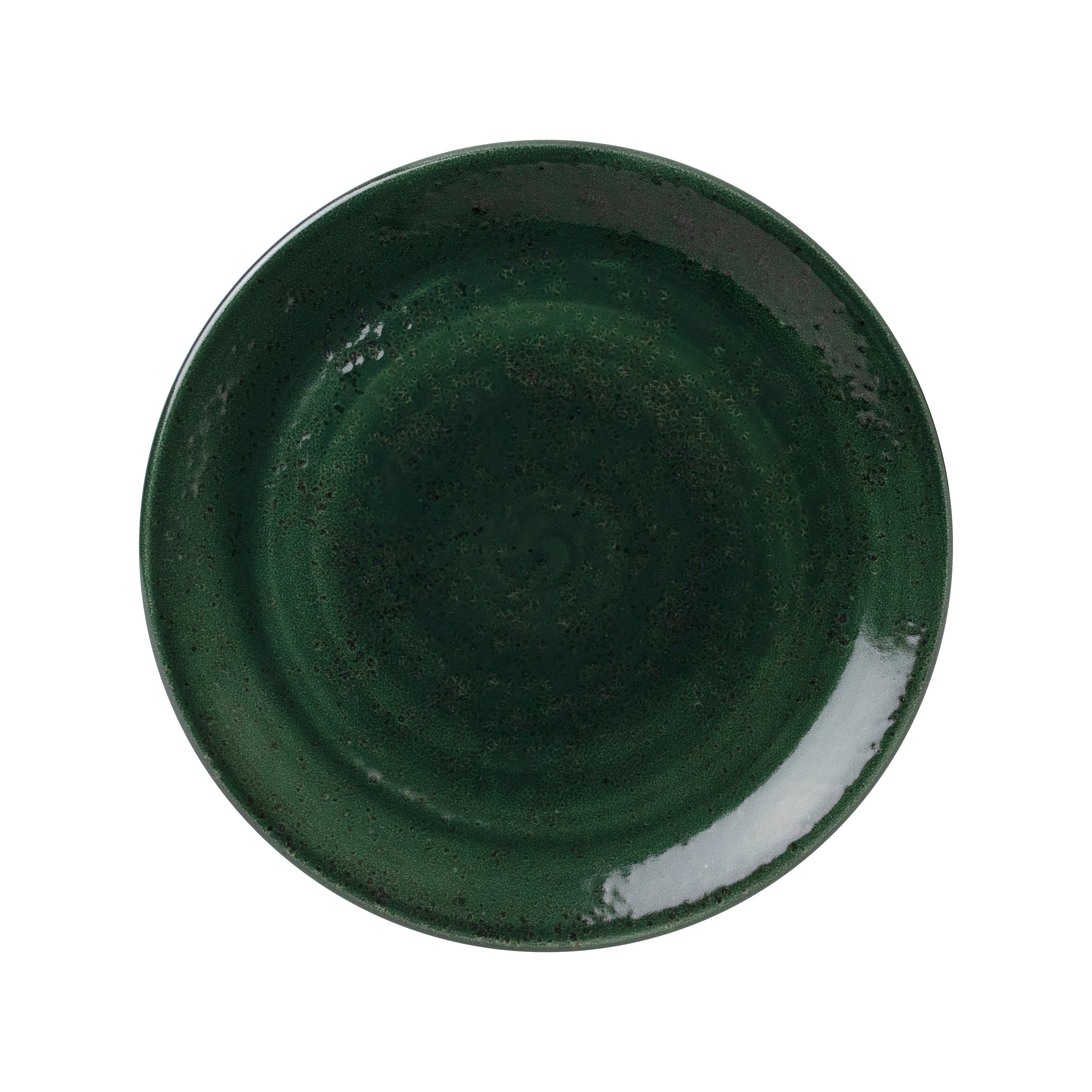Coupe Plate 11.75" Dia. Vesuvius Burnt