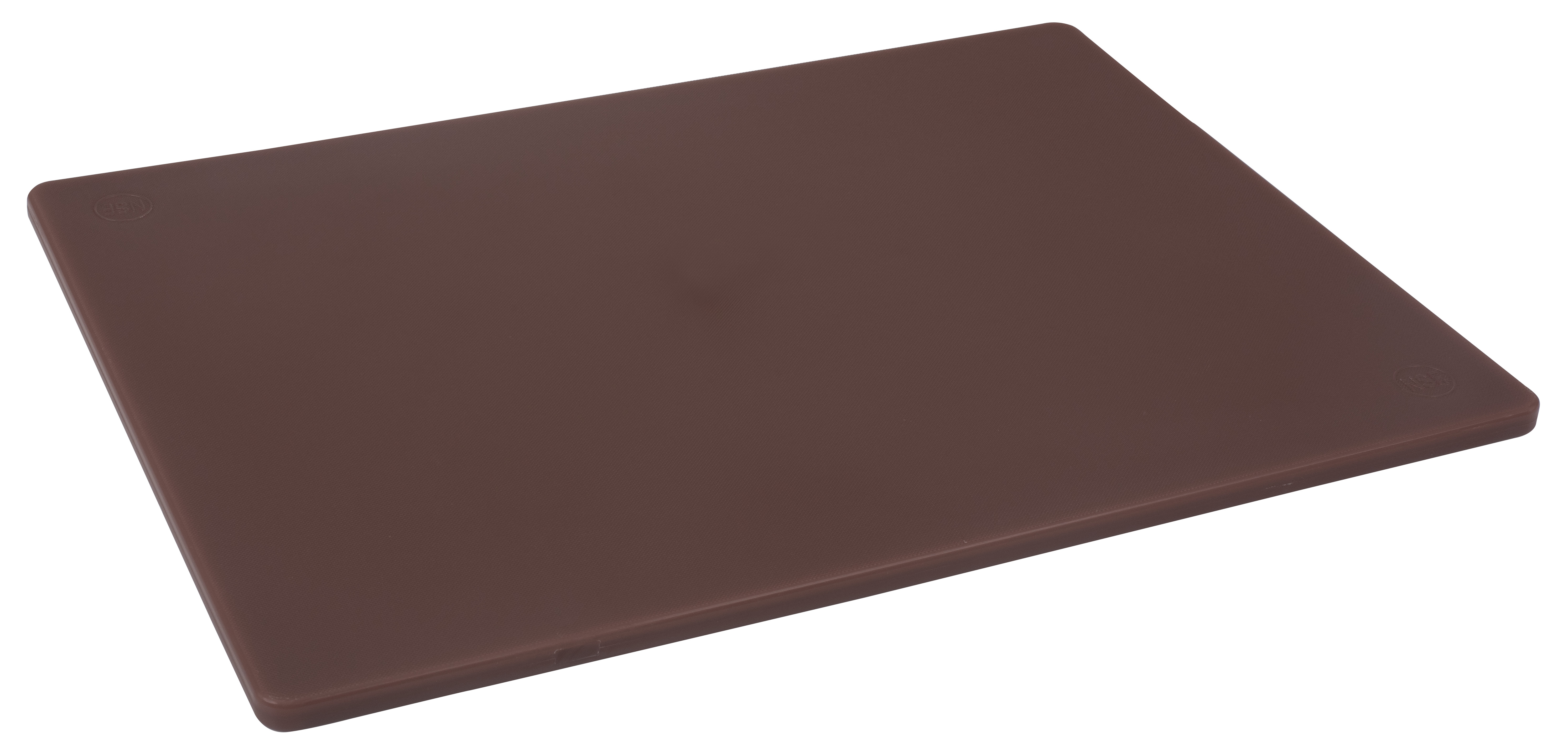 Cutting Board 15" x 20" x 0.5", Polyethylene, Brown