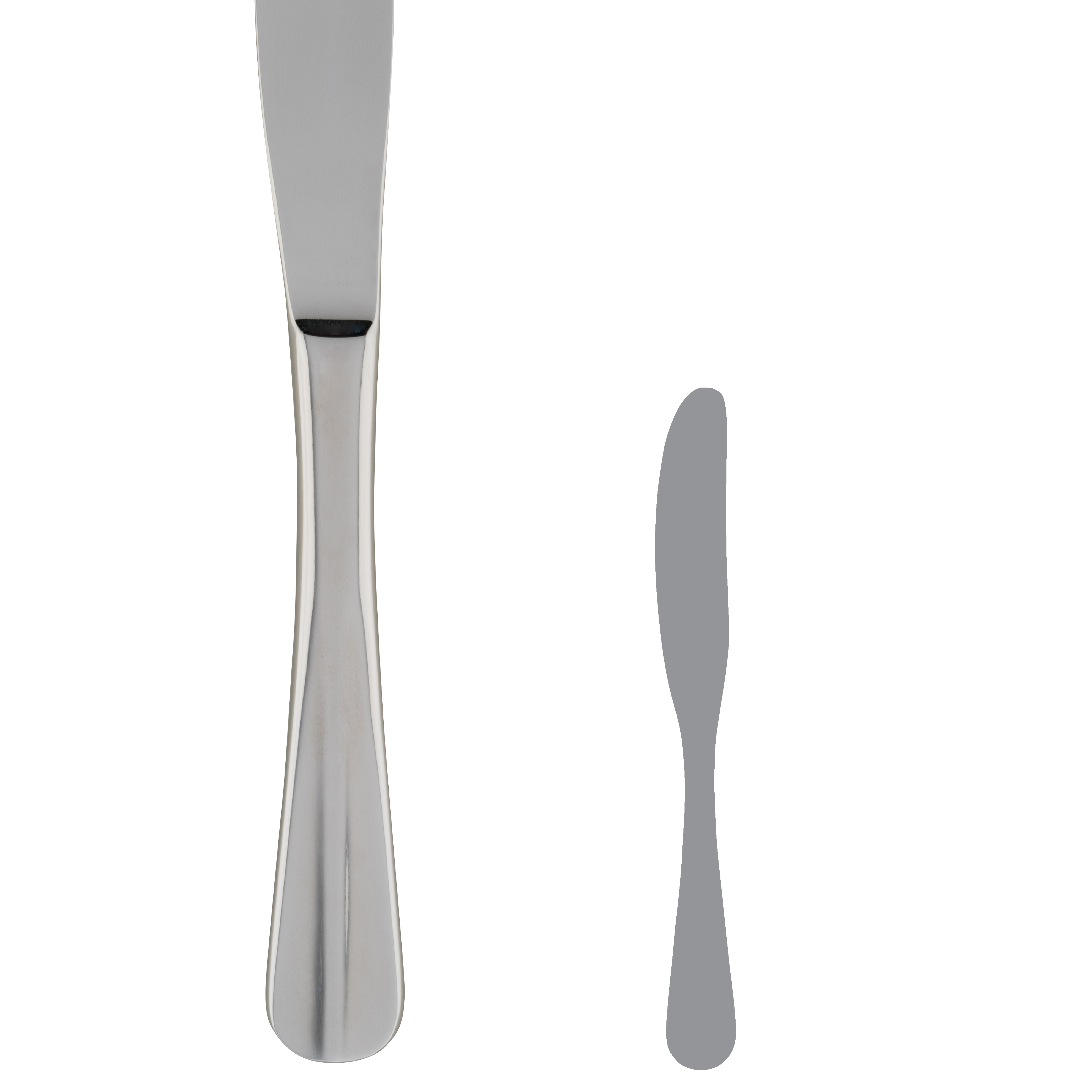 Butter Knife (S.H.) L 6.25" Baguette