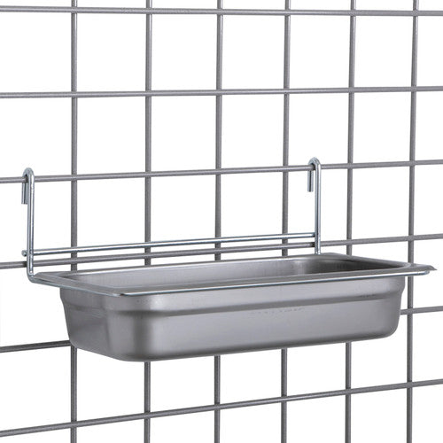 SmartWall Insert Pan Holder 12-1/2" x 7-1/2" x 4" - Brite Zinc