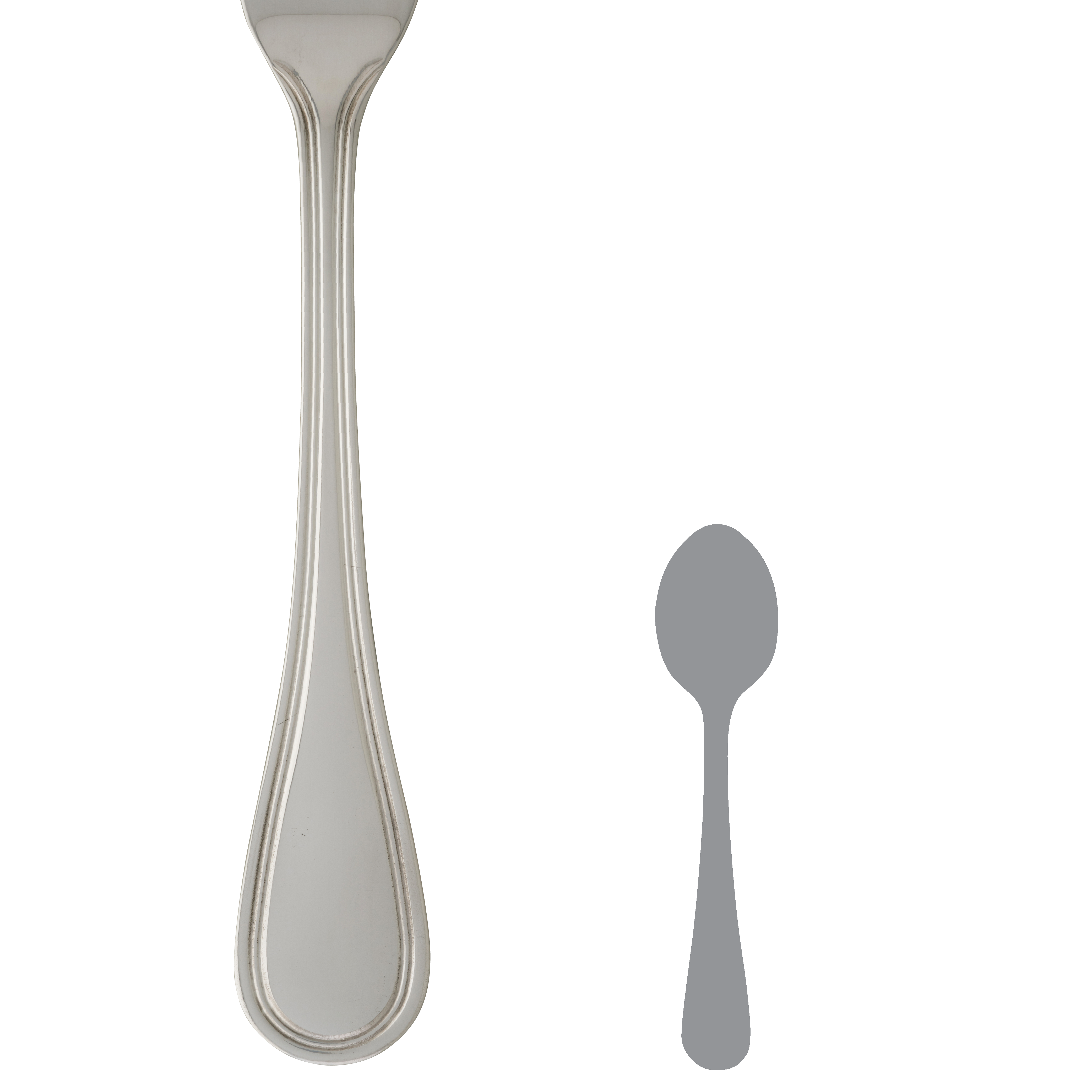 A.D. Coffee Spoon L 4.25" Contour