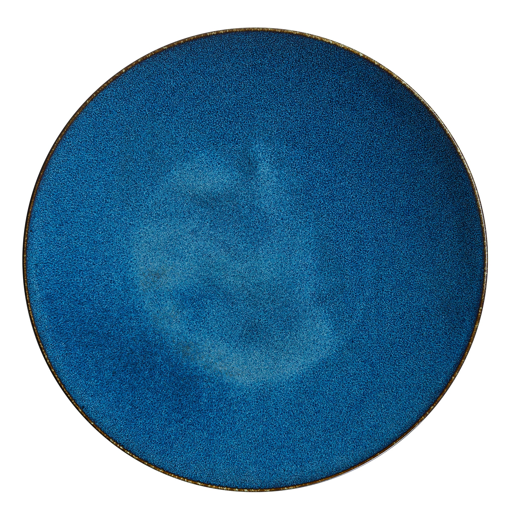 Plate Couped 11.25" Dia. Wabi Sabi Indig