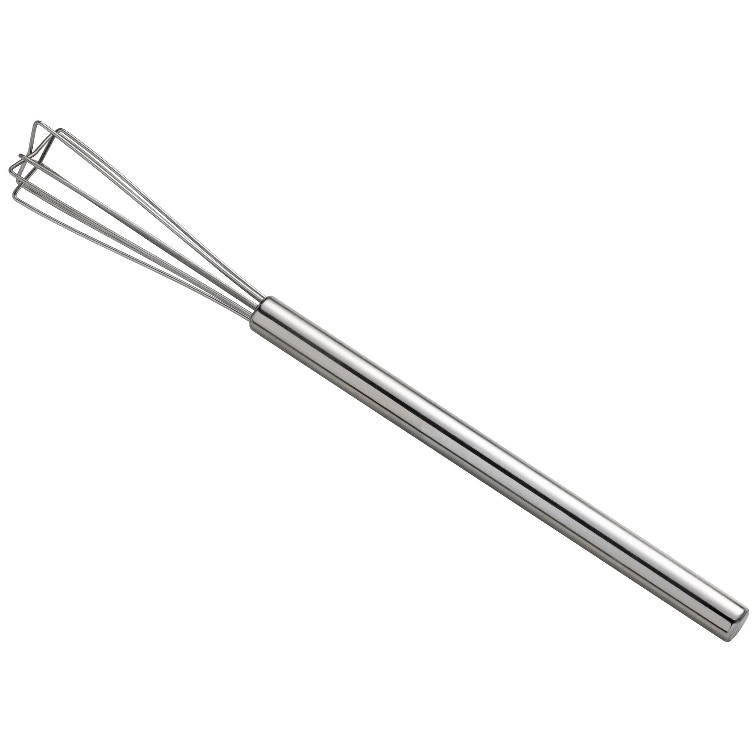 10" Flat Bar Whisk, Stainless Steel