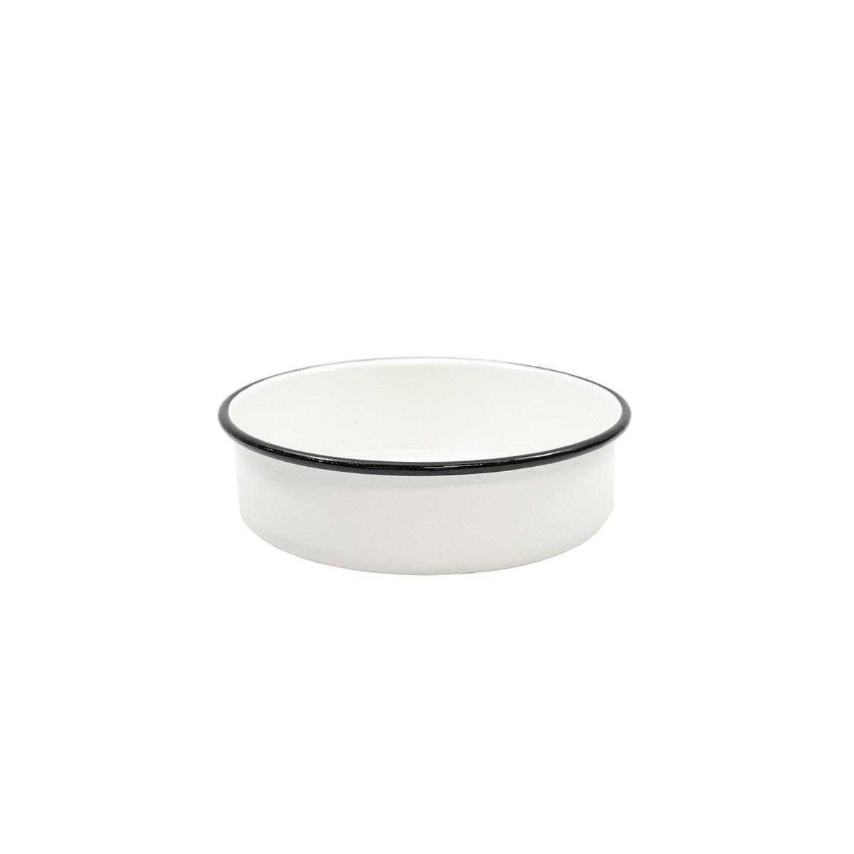 Enamelware Collection™ 2-1/4 qt. Round Serving Bowl, Black