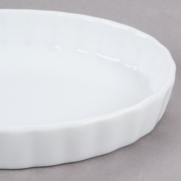 4 oz. Oval Quiche Baking Dish