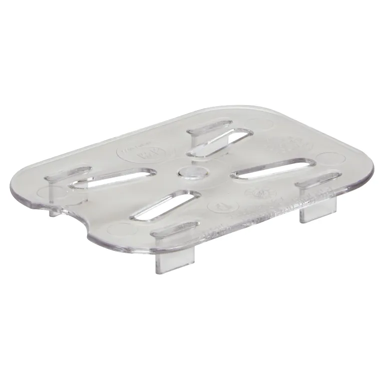 Camwear 1/8 Size Polycarbonate Drain Shelf, Clear