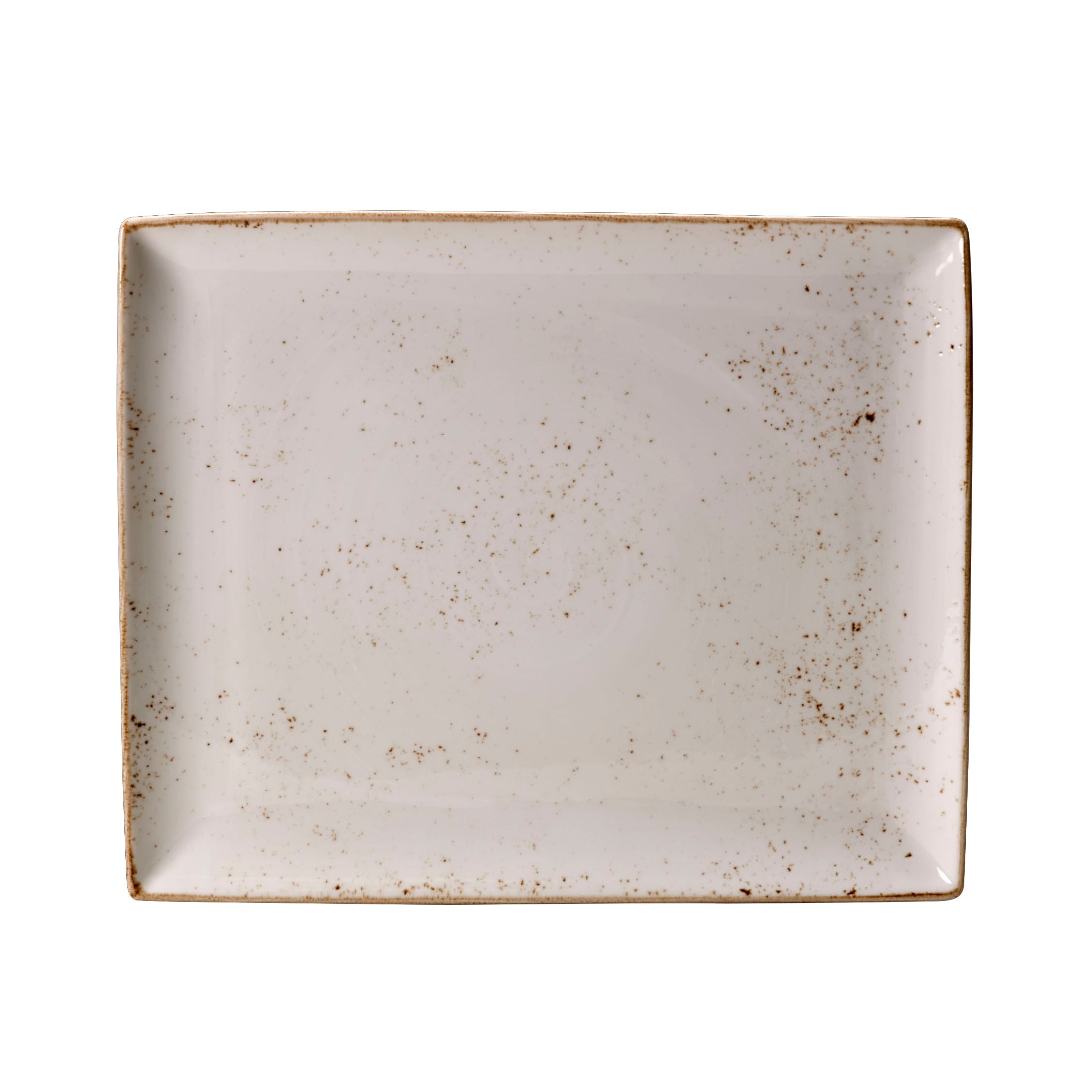 Rectangle Platter L 13.5" W 10.625" Craft White