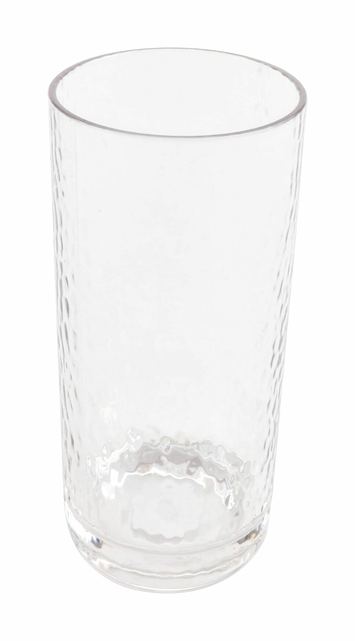 Hammered 16 oz. Cooler Cup, Clear