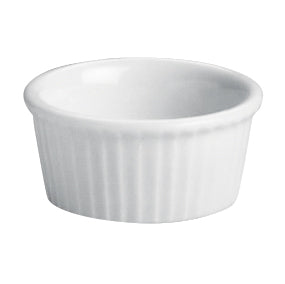 Fluted Ramekin 2.75" Dia. (2.0 Oz) White