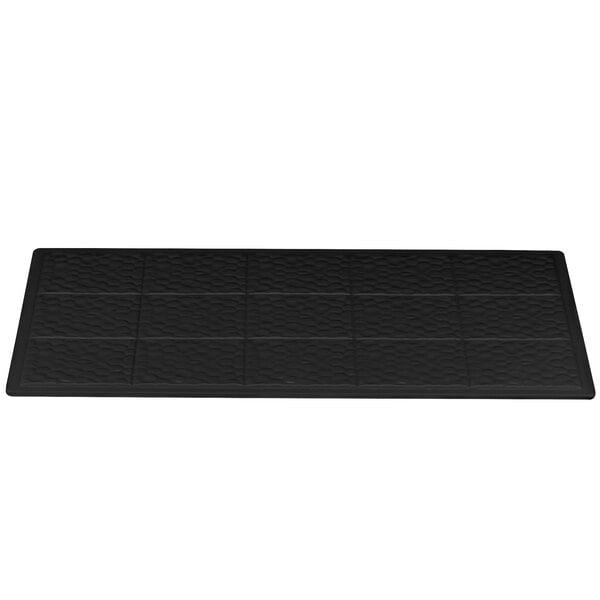 Full Size Tile, Solid Melamine, Black