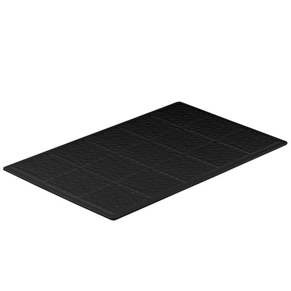 Full Size Tile, Solid Melamine, Black
