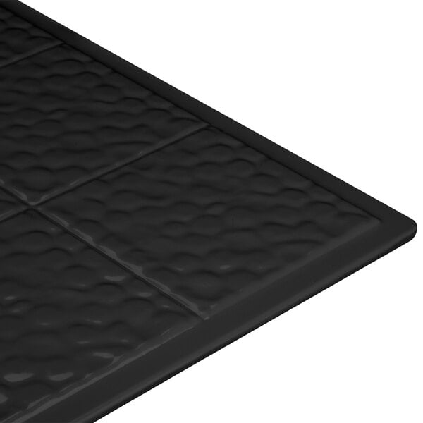 Full Size Tile, Solid Melamine, Black