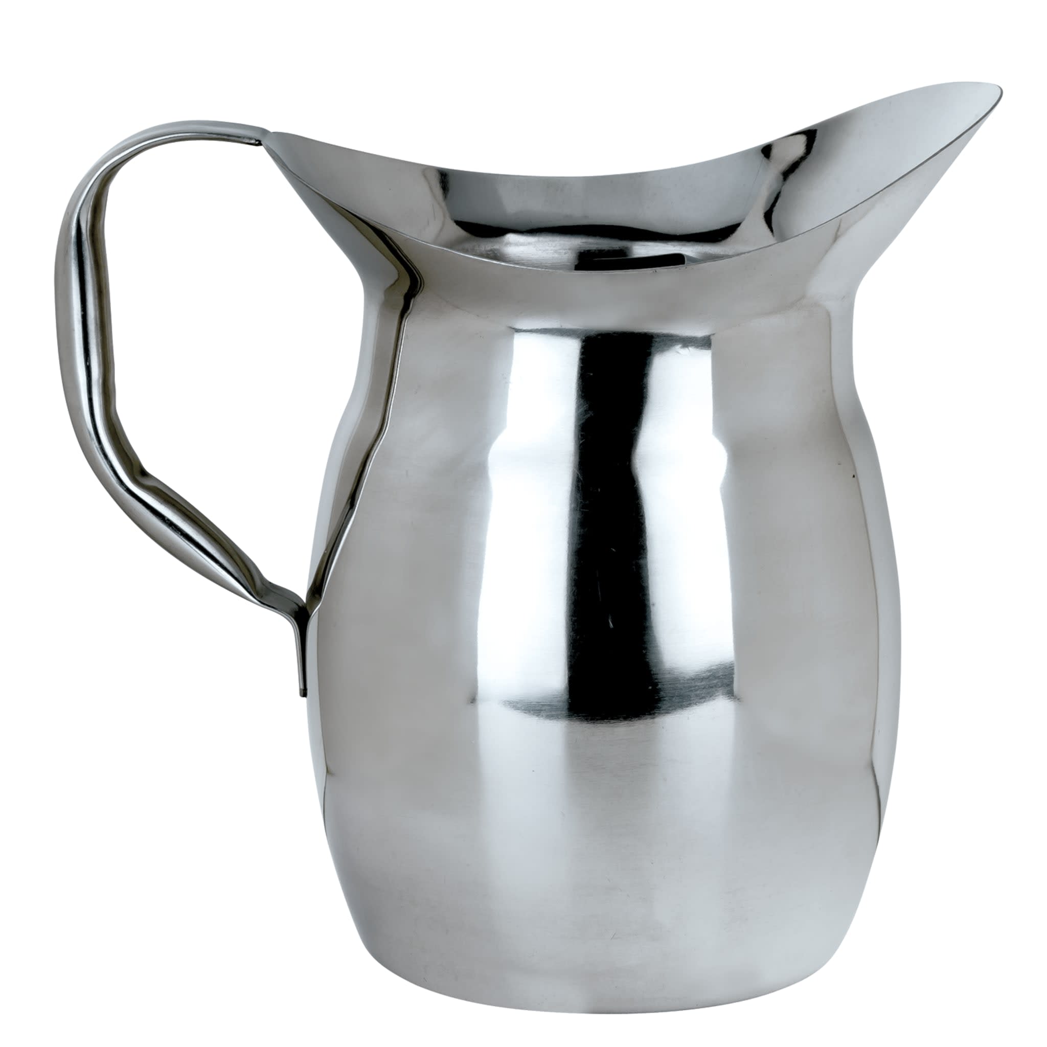 Belle 70 oz. Stainless Steel Water Pitcher without Ice Guard