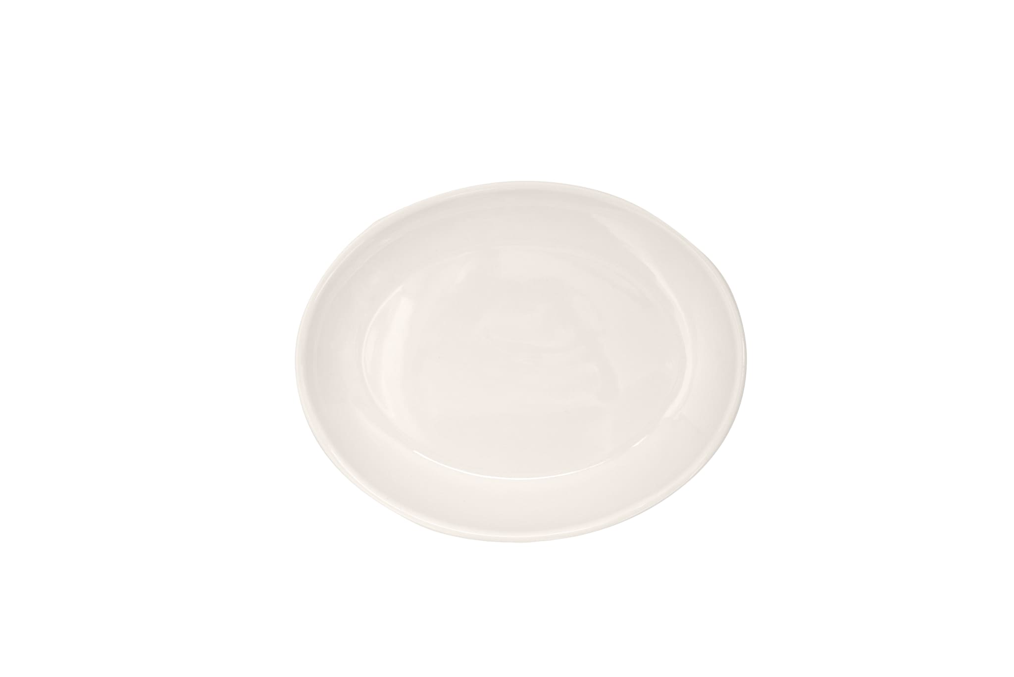 Porcelana 11-1/2" x 9-1/4" Platter, Bright White