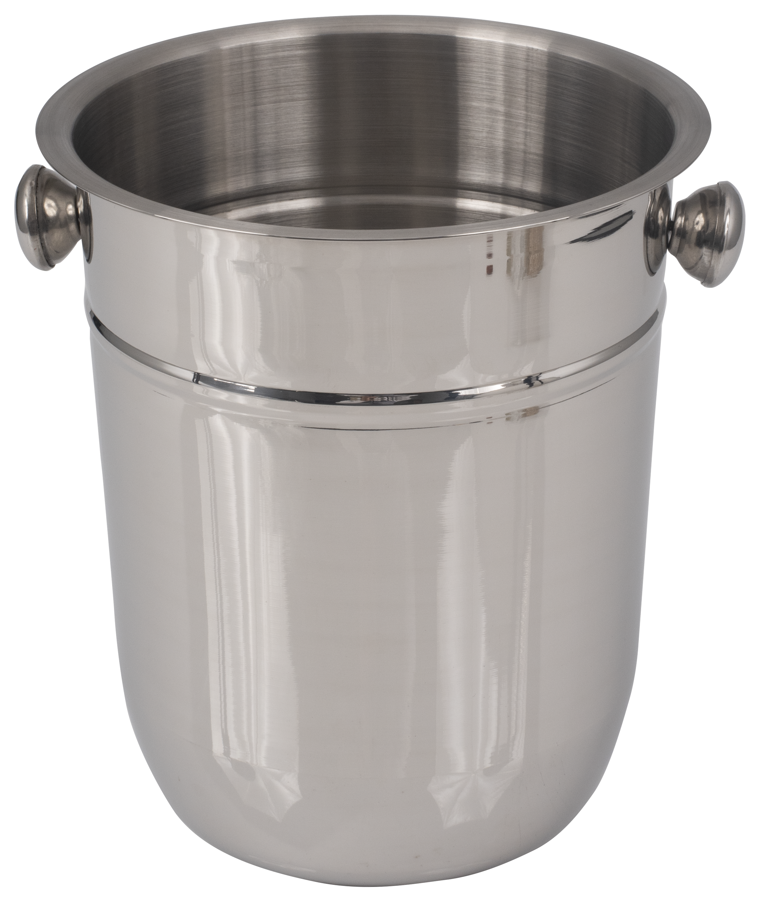 Champagne/Wine Bucket, Stainless Steel, No Stand