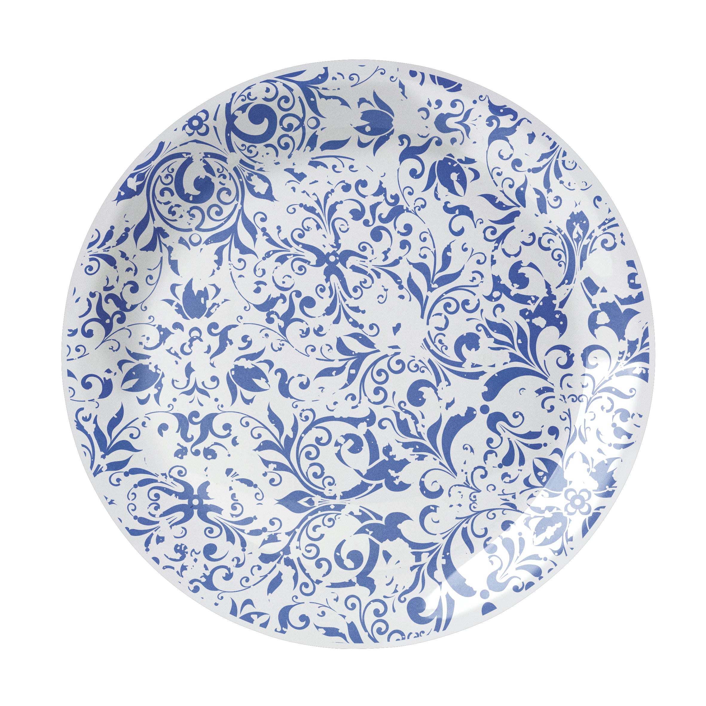 Coupe Plate 6.0" Dia. Ink Legacy Blue