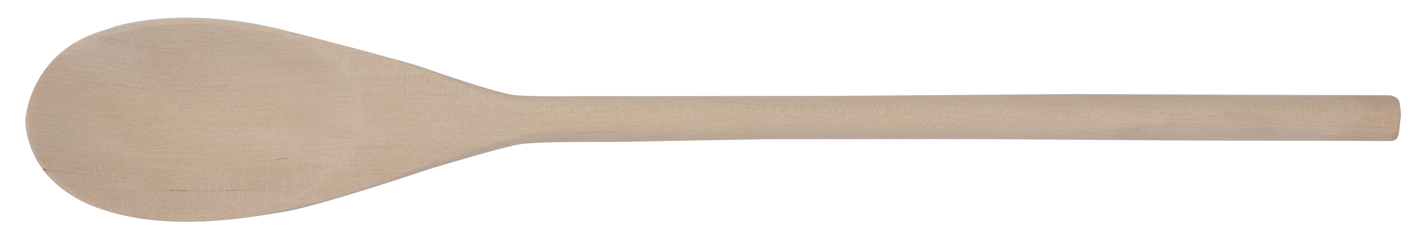 Wooden Spoon, 14"L, Oval Bowl, Hardwood