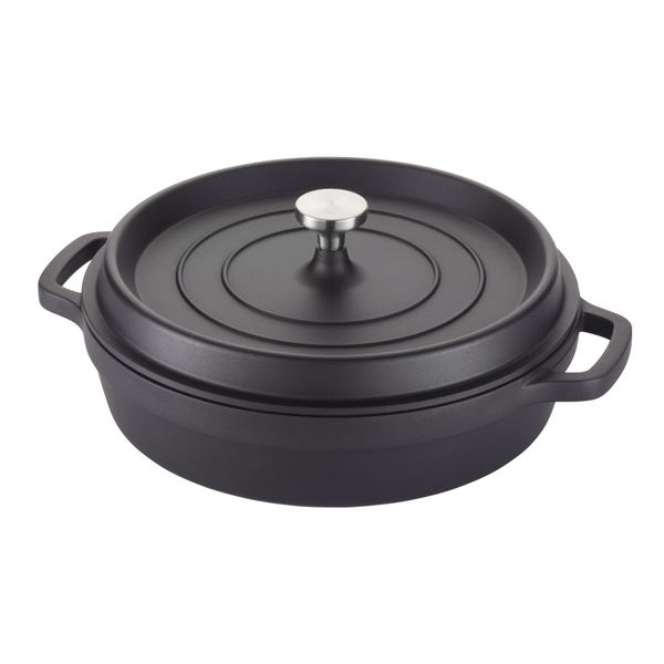 Ironlite Casserole, 2.7 qt. black