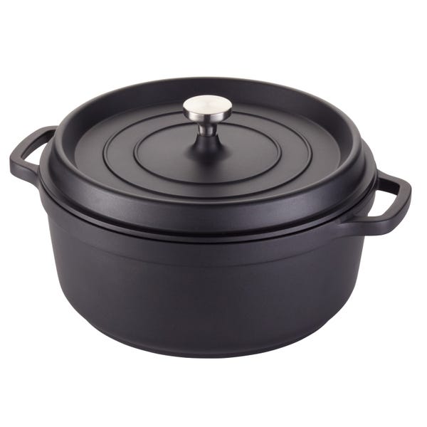 Ironlite Casserole, 7.2 qt. black