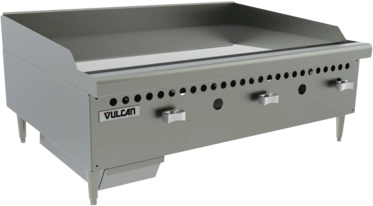 36" Countertop Gas Griddle, 75,000 BTU