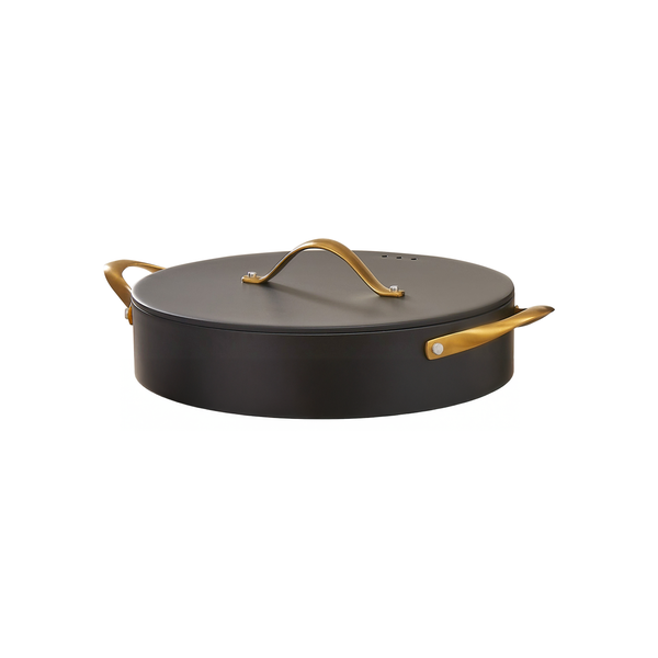 Ambassador Buffet Chafing Dish 4 Qt Matte Black