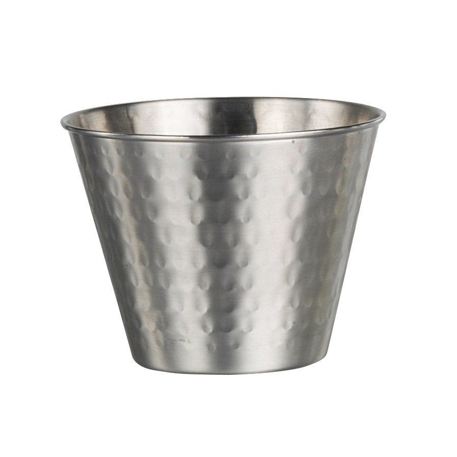 Hammered Fry Cup 4.0" Dia. (12.0 Oz) Creations Metal