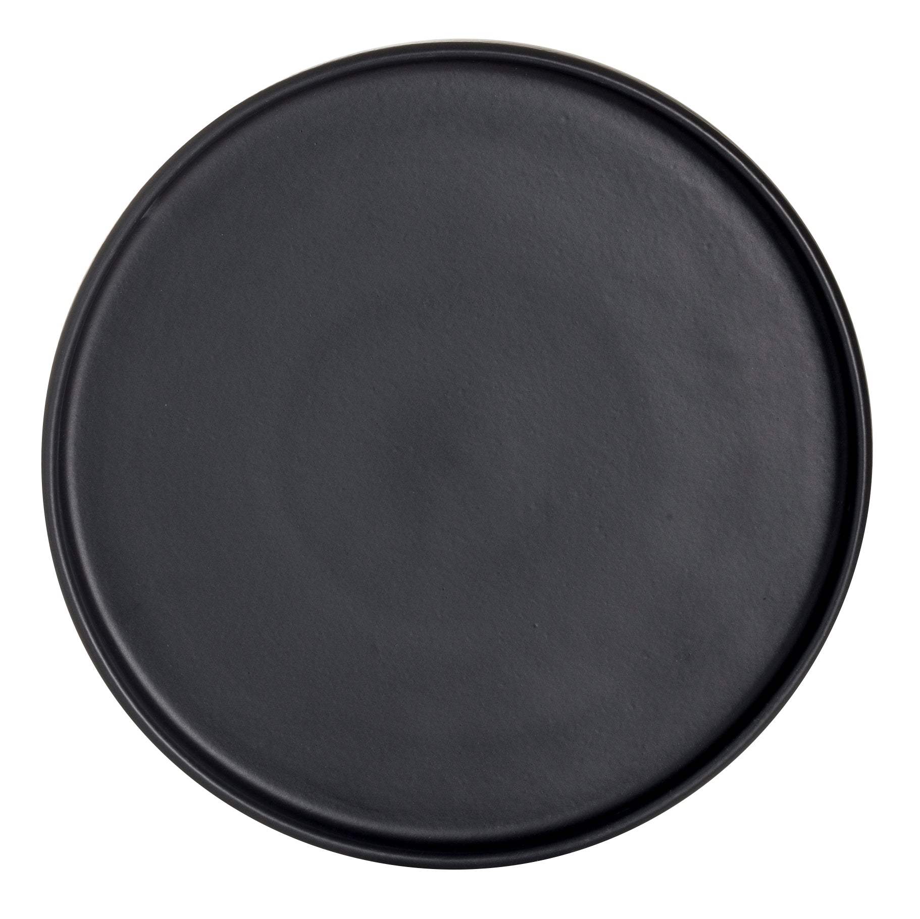 Stacking Tray 6.0" Dia. Crete Mt Blk