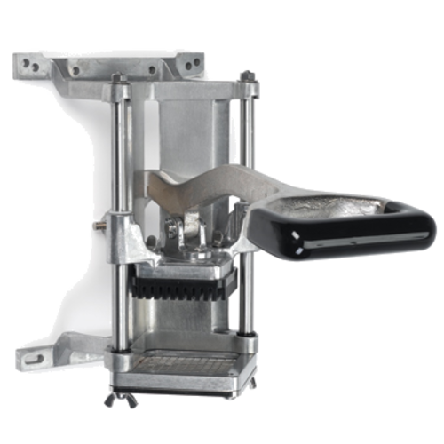 Easy FryKutter 3/8" Food Cutter, Wall or Countertop Mount, Short Throw Handle