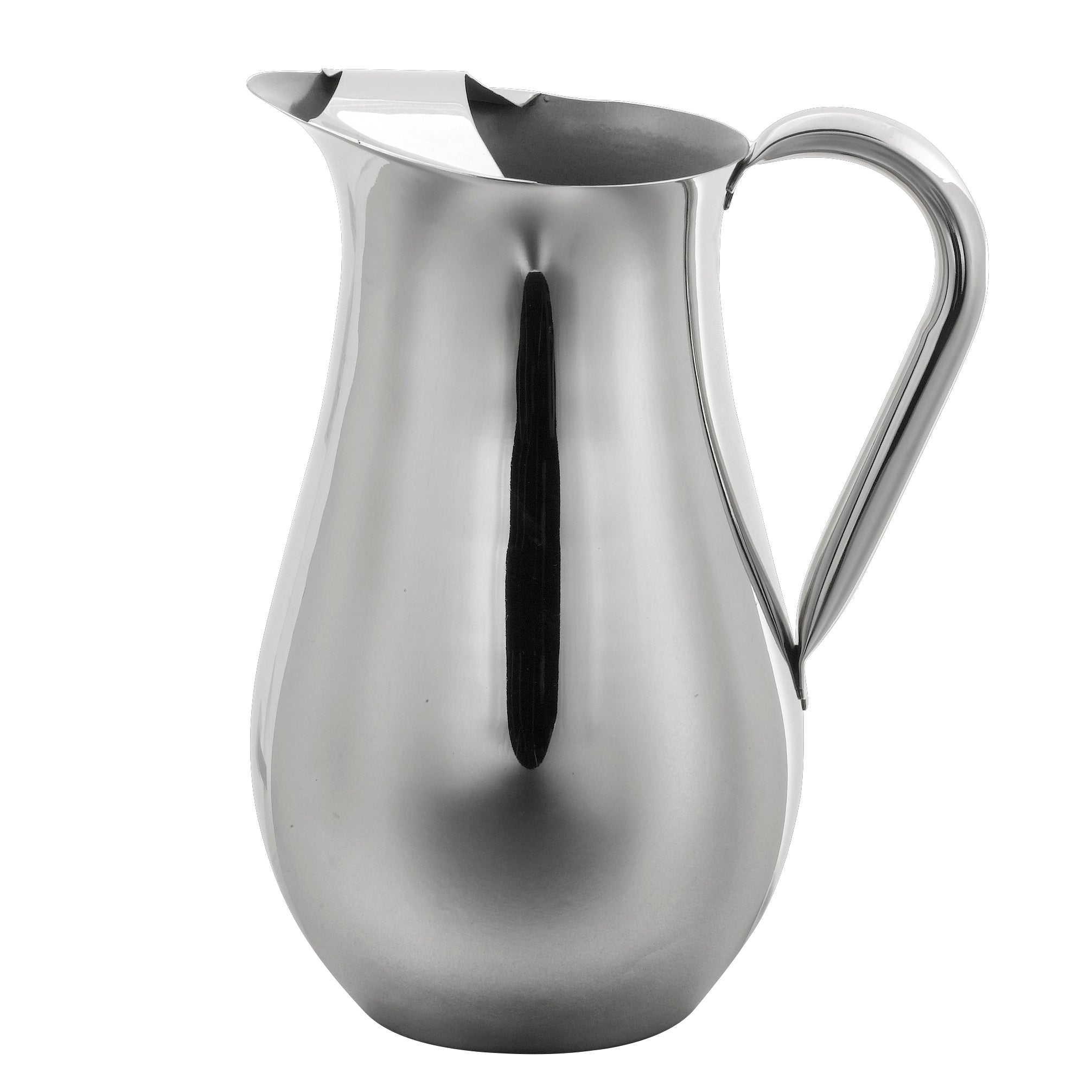 Water Pitcher, Mirror Finish L 8.0" (3.5 Qt) Creations Metal