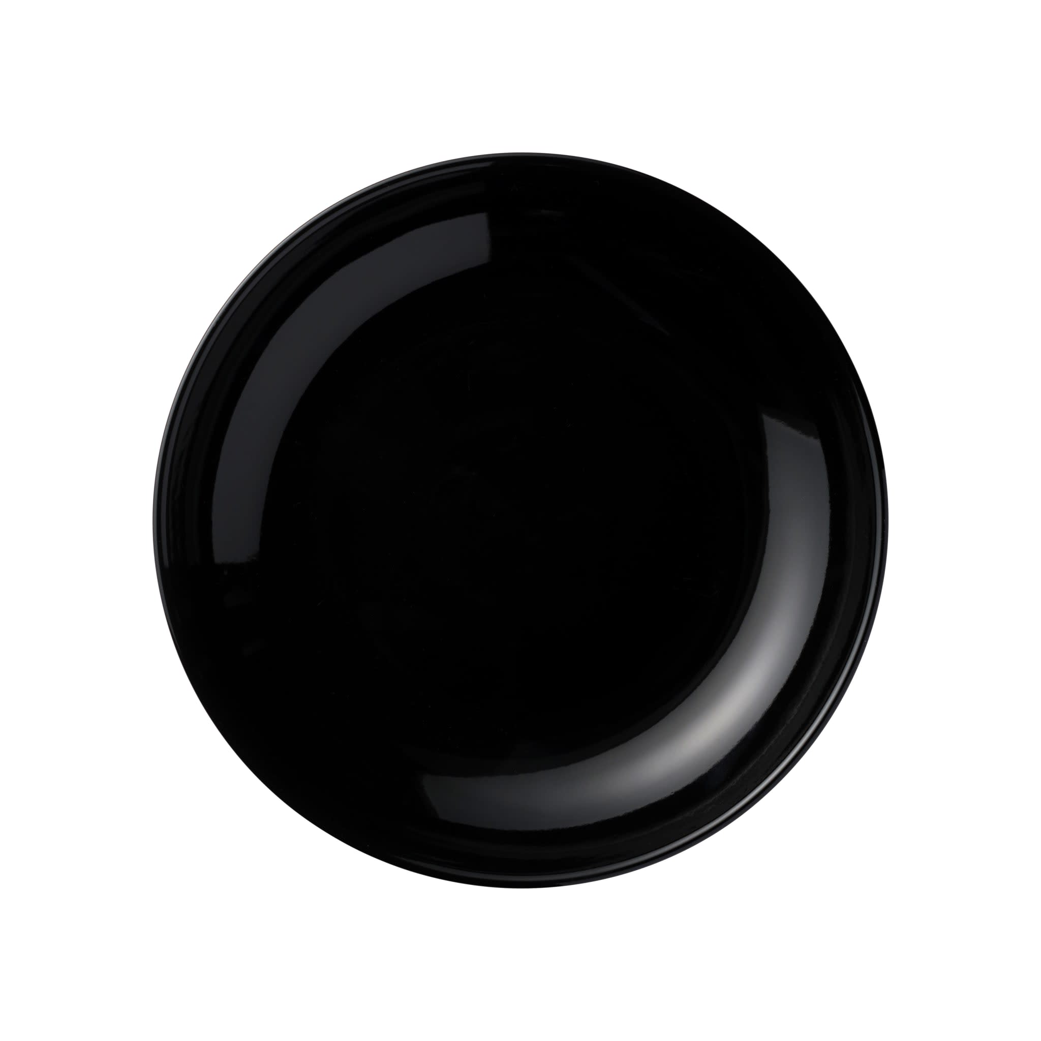 Porcelana 30 oz. Low Bowl, Black