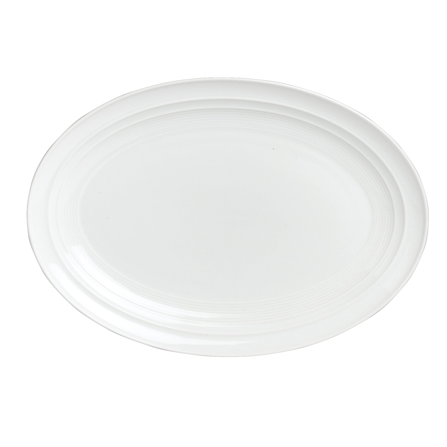 Oval Platter L 11.0" W 7.625" Aura Asian