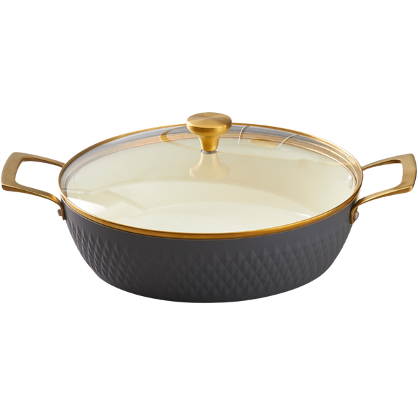 Venice Buffet Chafer Dish, 4 qt, gray