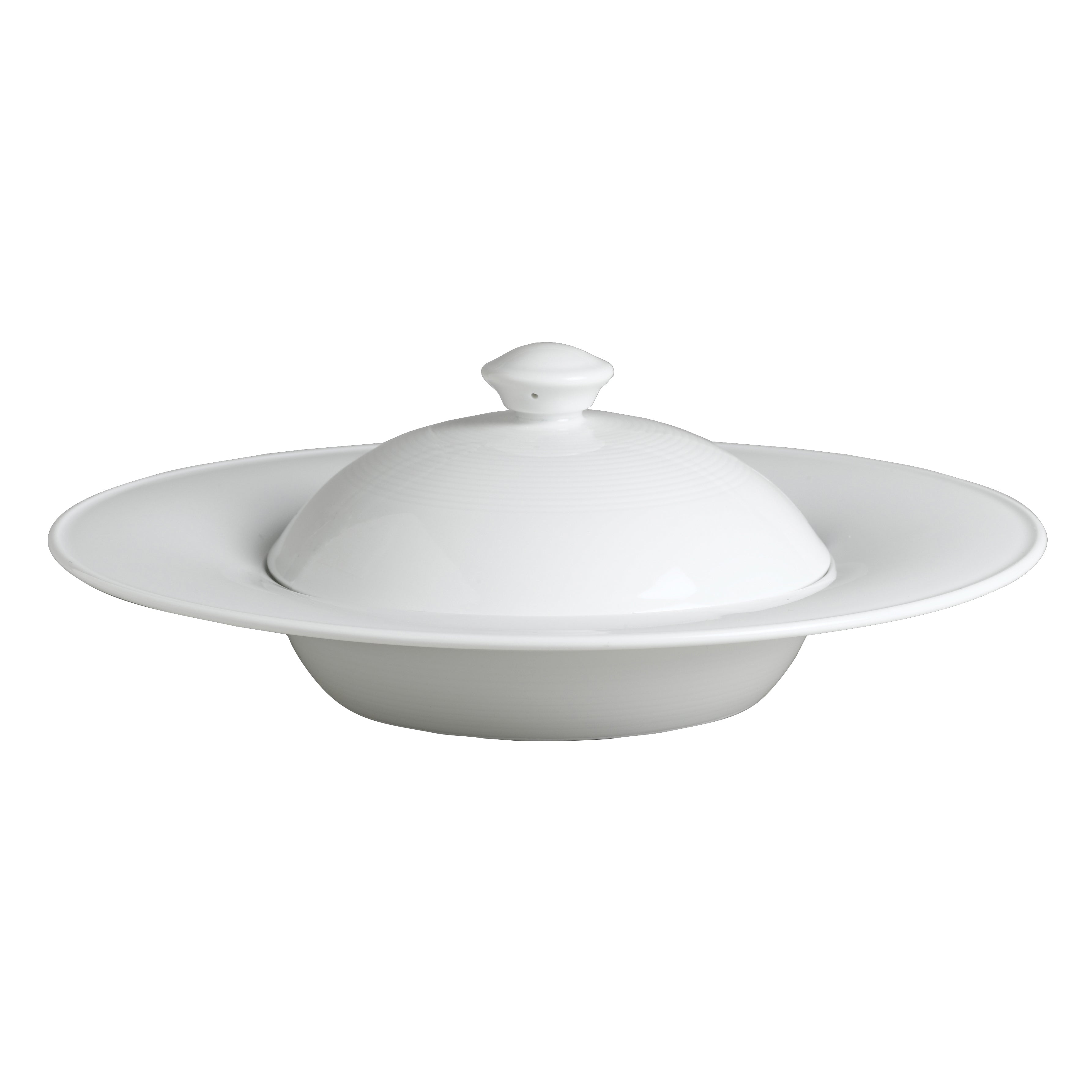 Lid For Presentation Soup 6.5" Dia. Aura