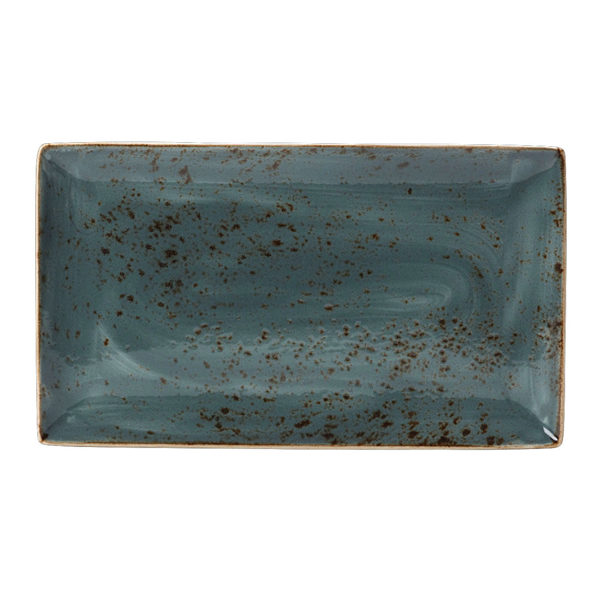 Taste Rectangle Platter L 12.5" W 7.5" Craft Blue