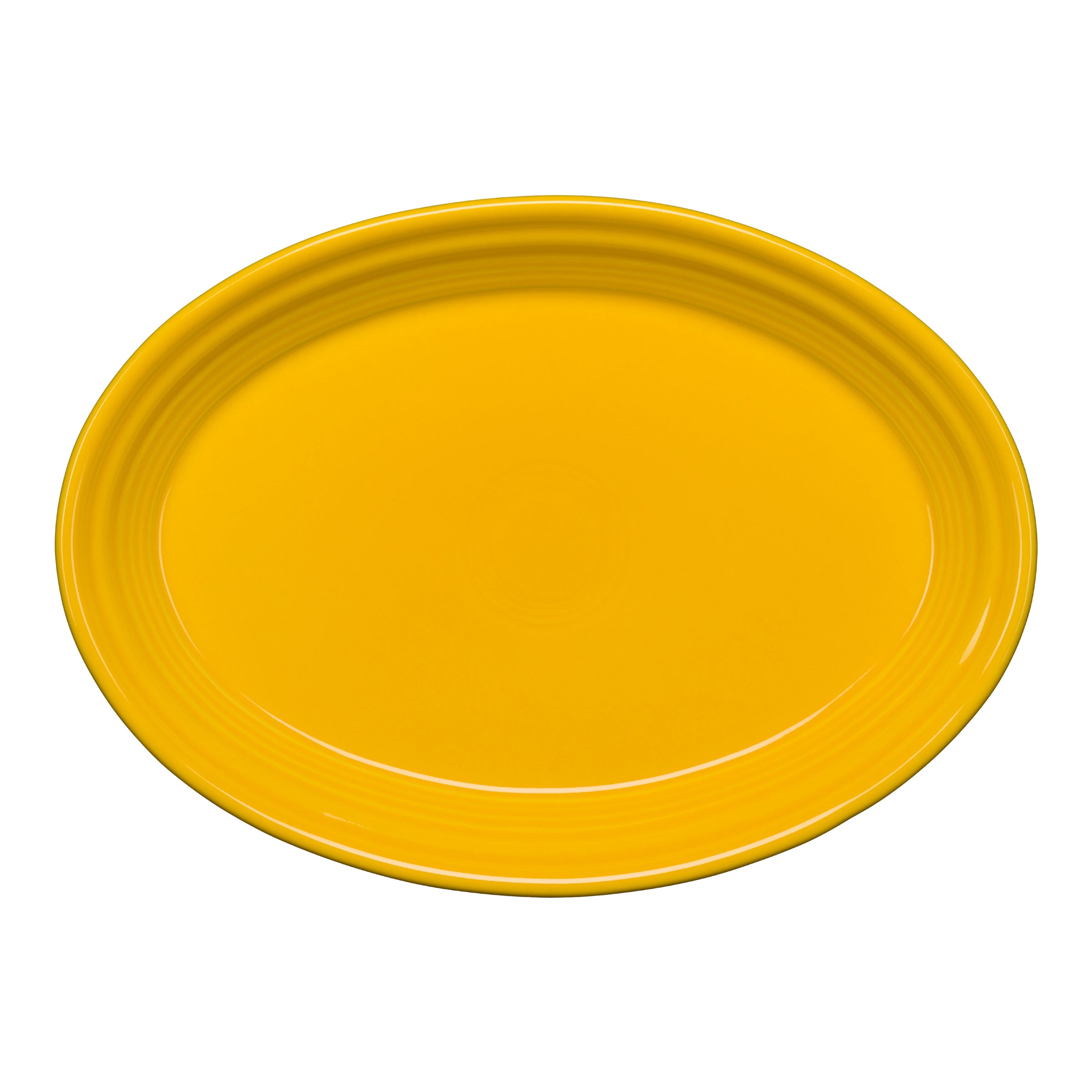 Oval Platter L 11.625" W 8.875" Fiesta Daffodil