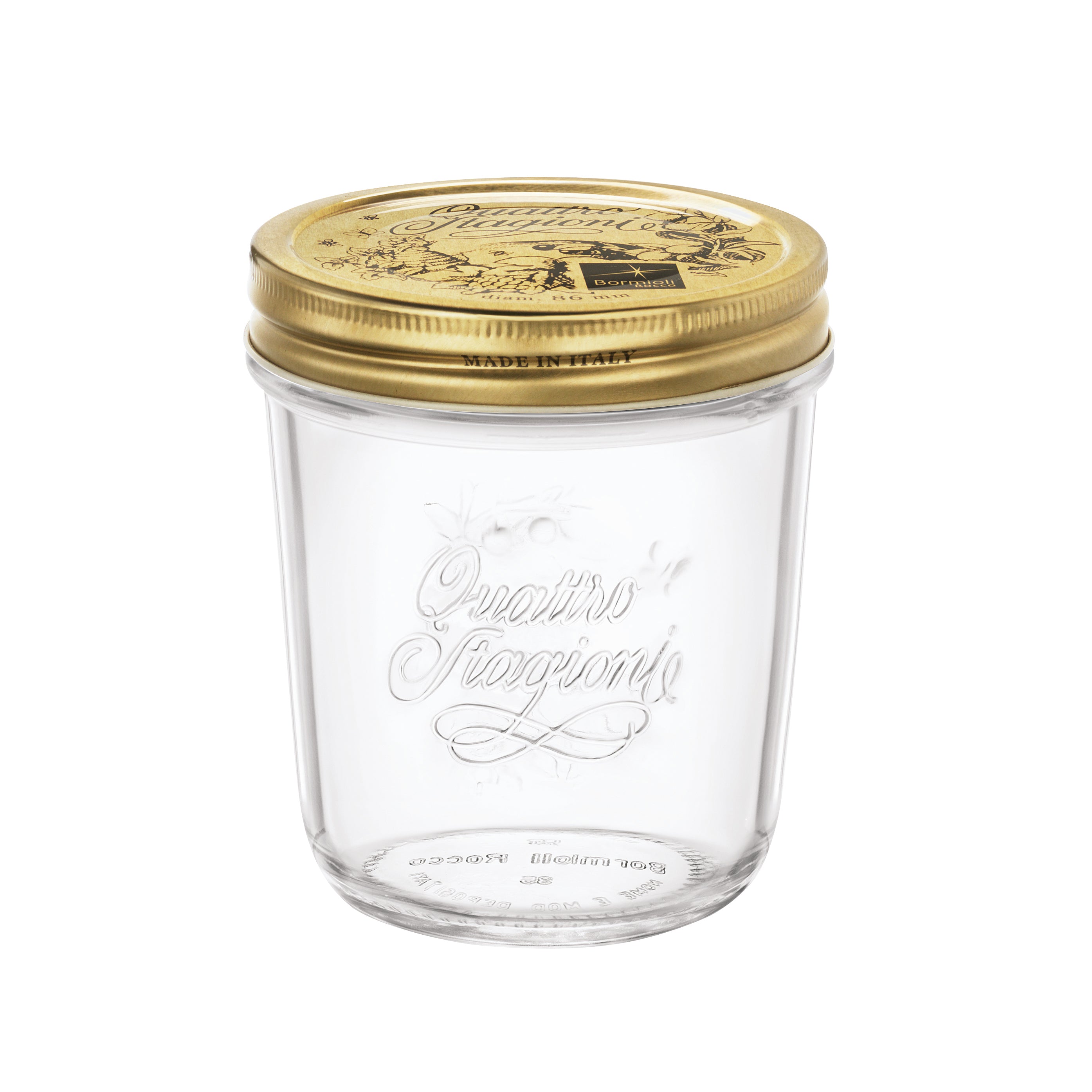 Straight Jar 3.5" Dia. (10.75 Oz) Quattro