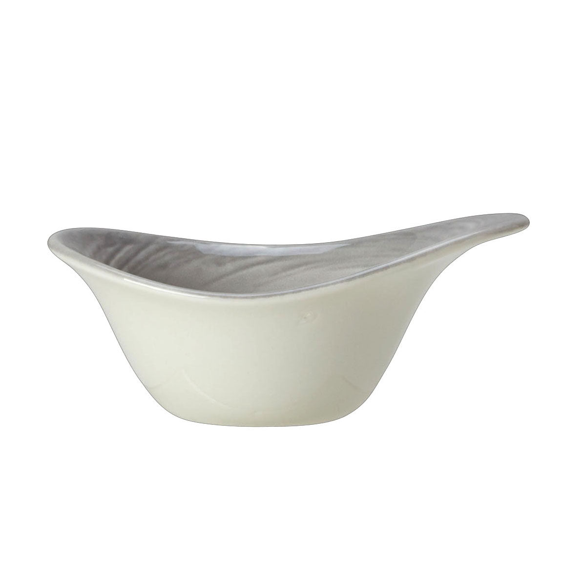 Bowl L 5.0" W 3.75" (4.0 Oz) Scape Grey