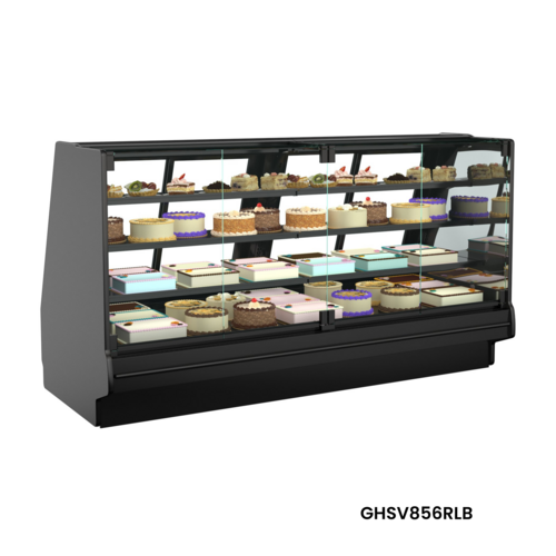 Fusion® Refrigerated Service Case, 75-3/8"W x 43"D x 55-5/8"H