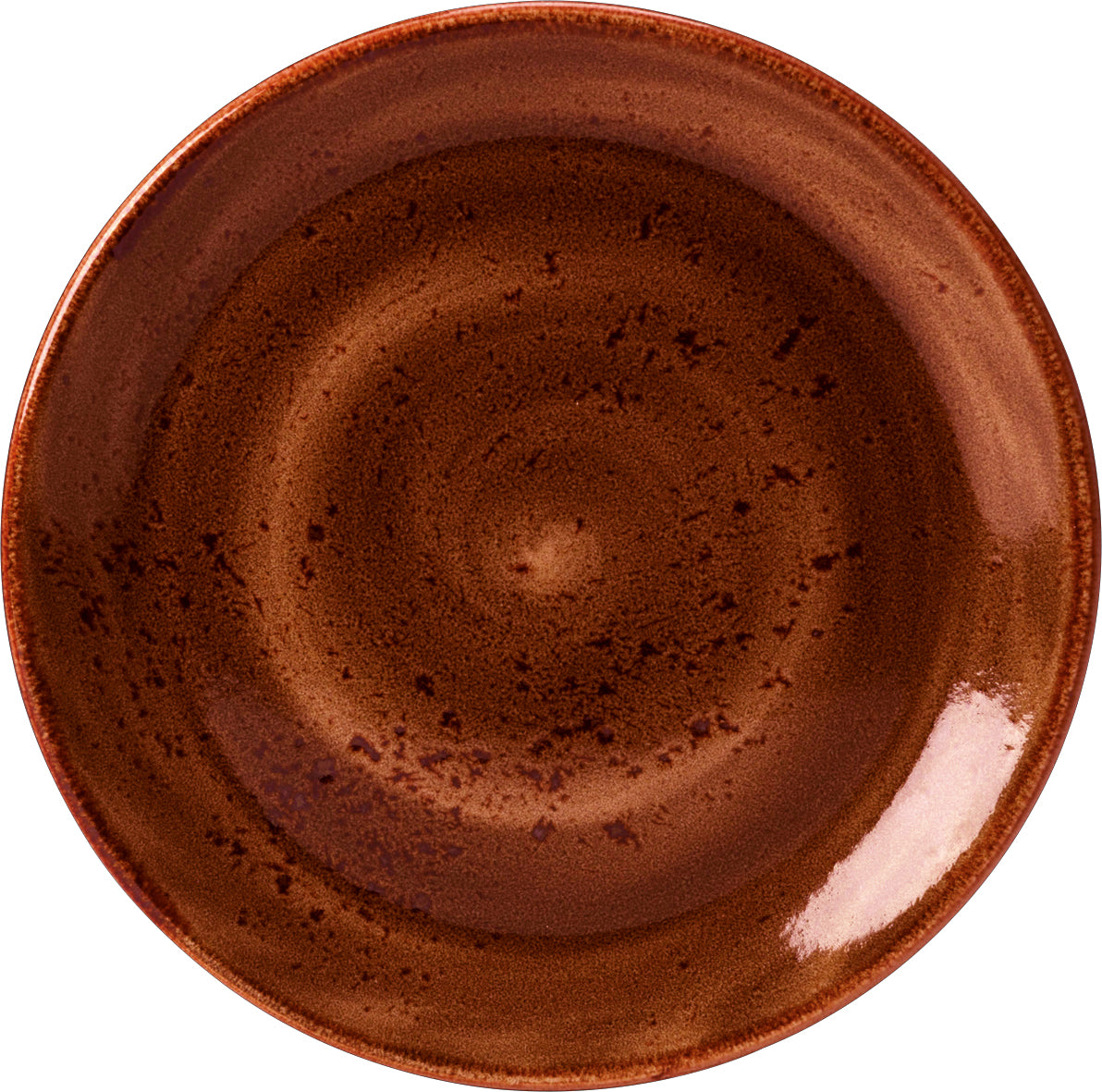Taste Coupe Plate 6.0" Dia. Craft Terracott