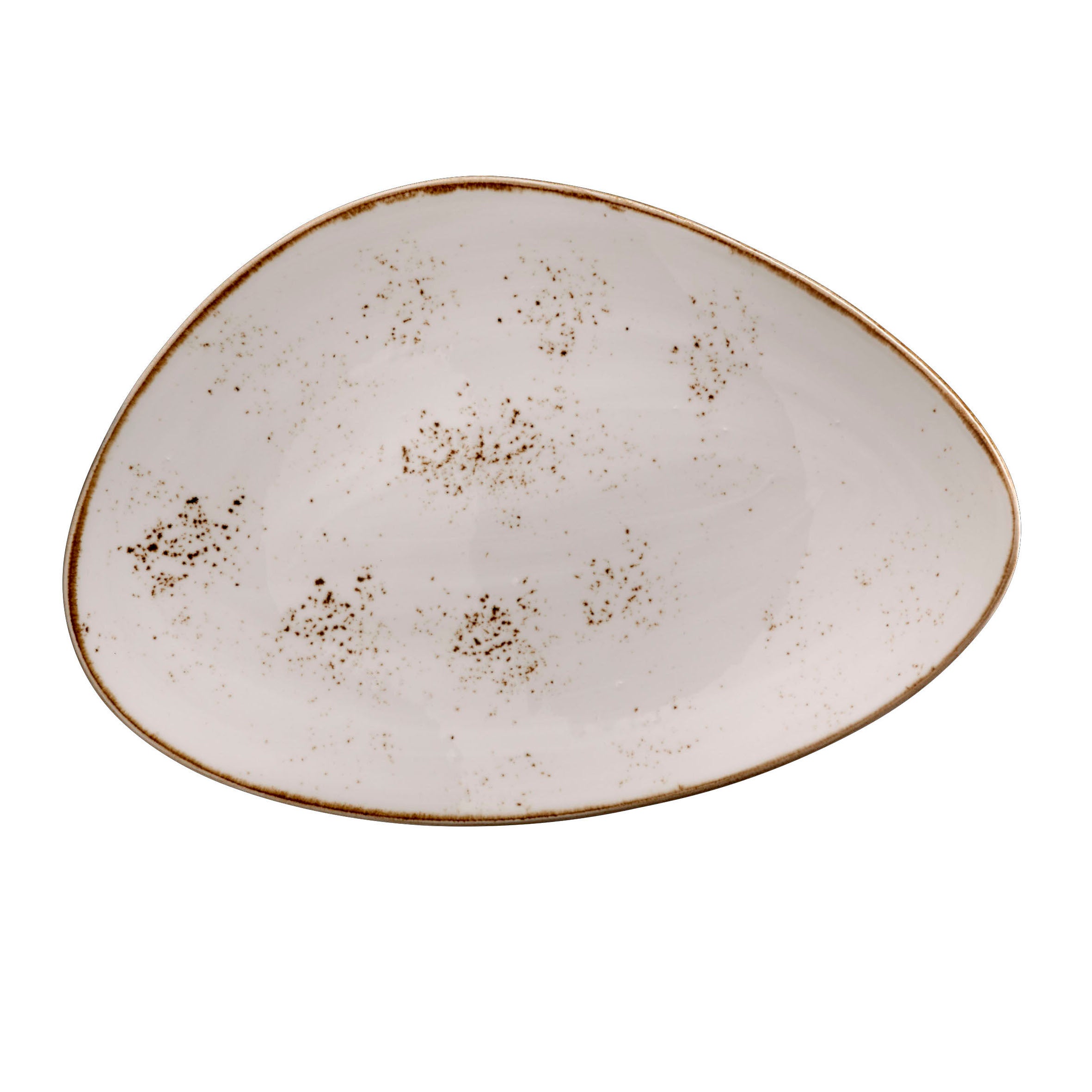 Plate L 14.625" W 9.625" Craft White