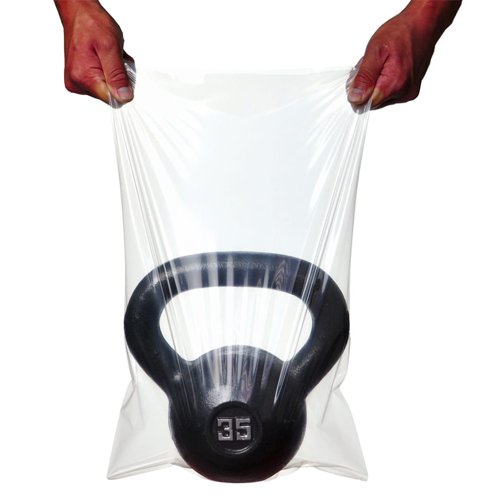 0.85 Mil Gusset Bag Clear 4" x 2" x 12"