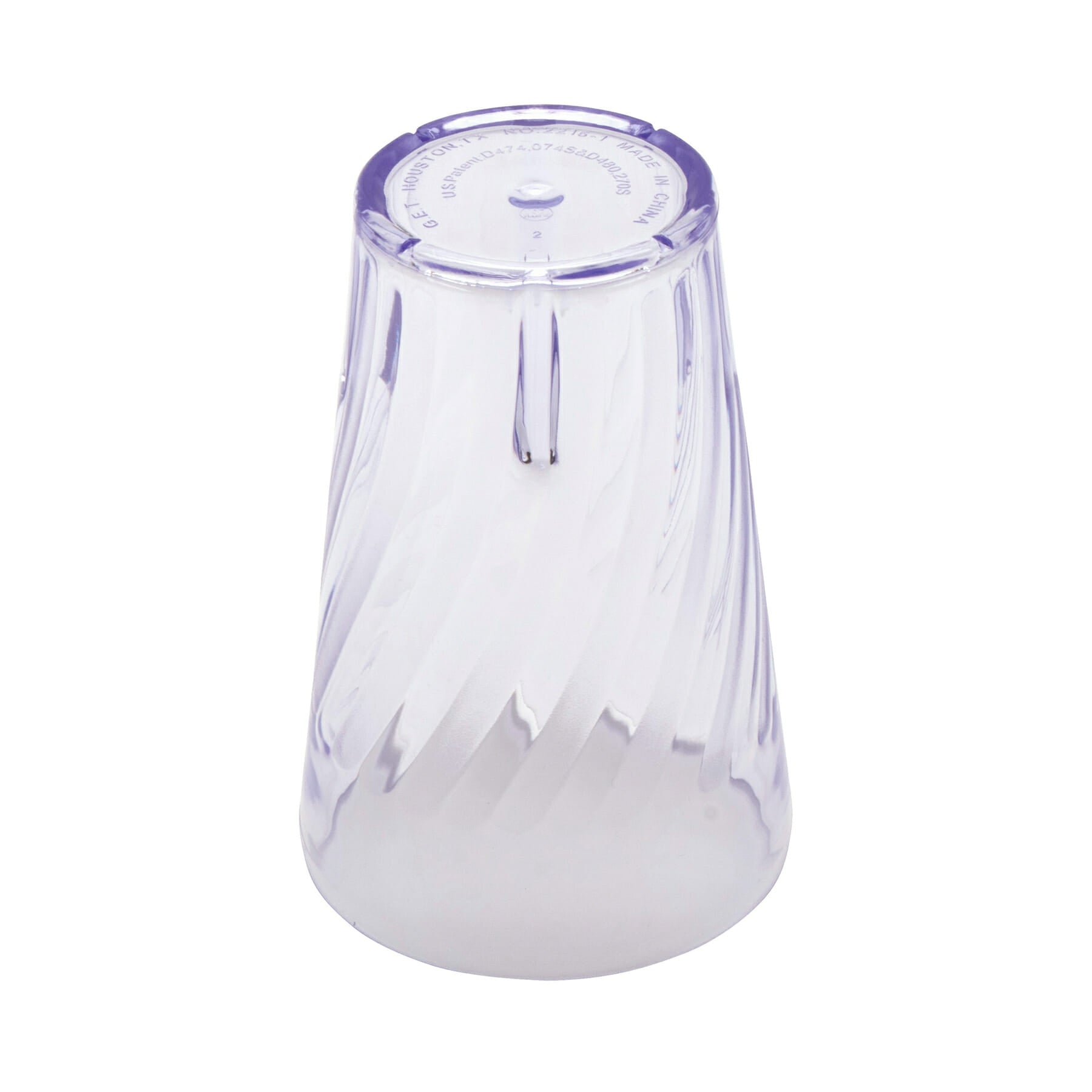 Tahiti™ 16 oz. Textured Plastic Tumbler, Blue