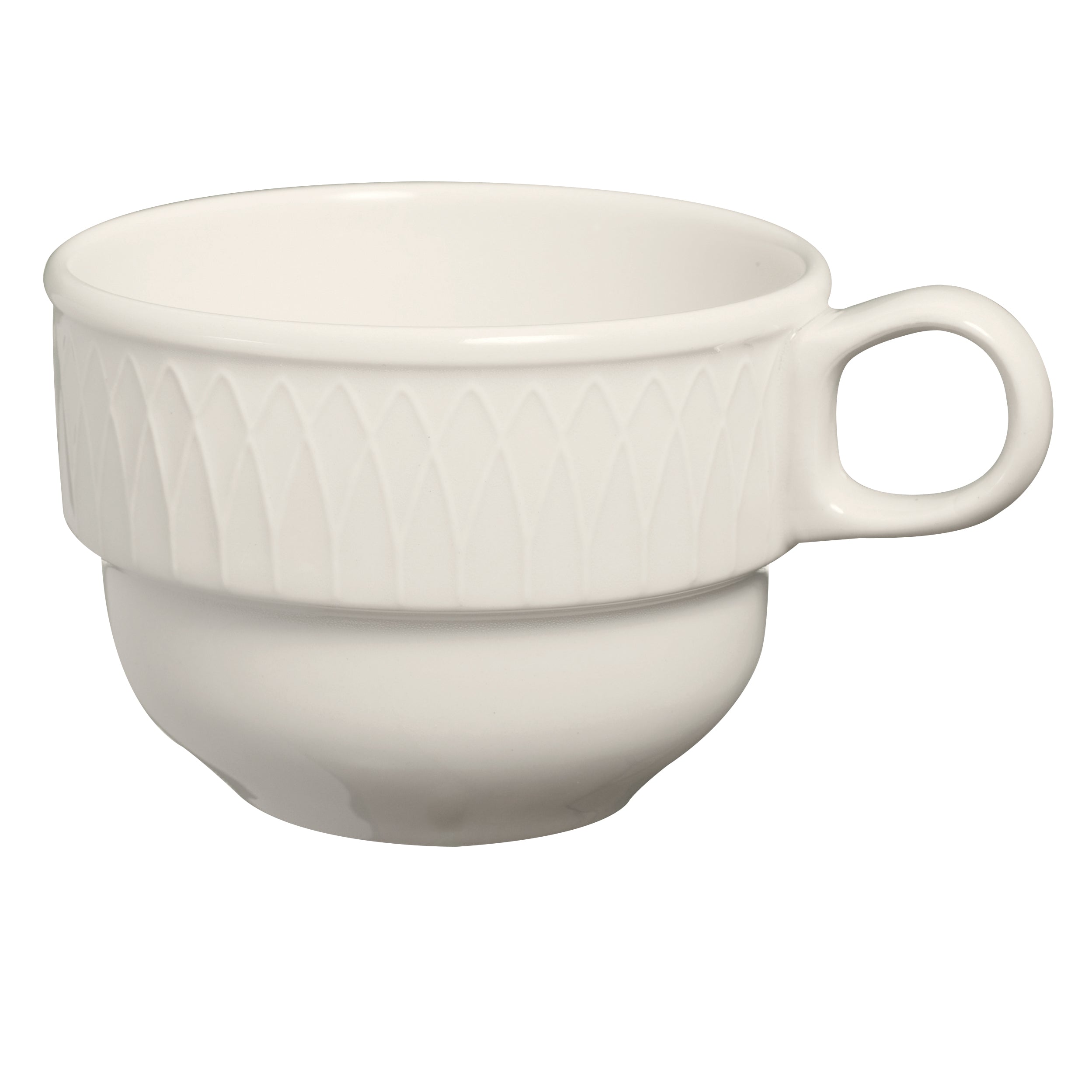 Cup 3.5" Dia. (7.5 Oz) Gothic Blanc