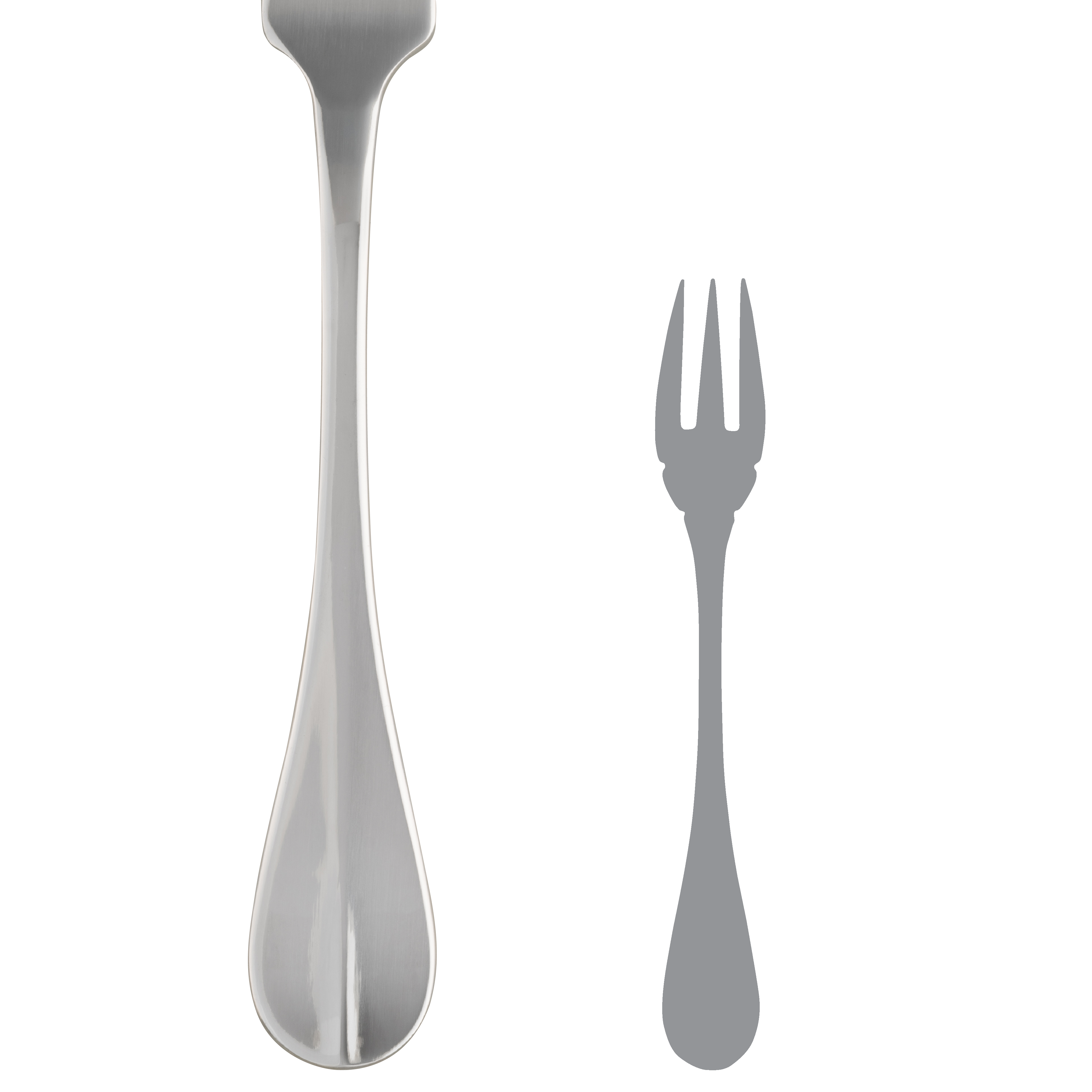 Fish Fork L 7.25" Baguette