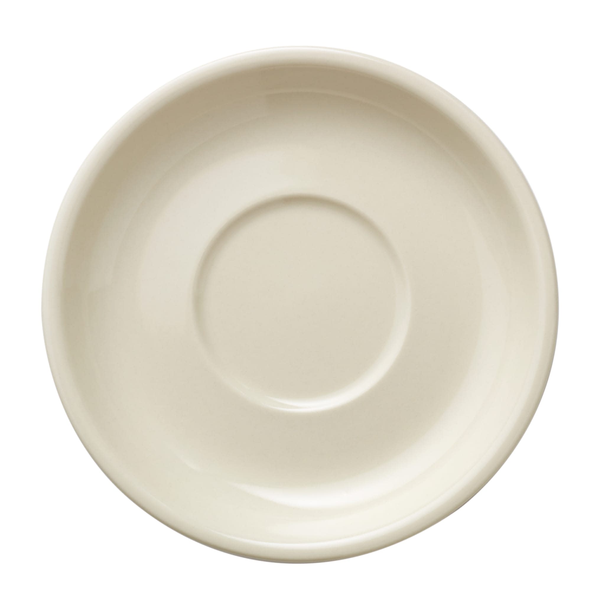 Porcelana 6.25" Saucer, Cream White