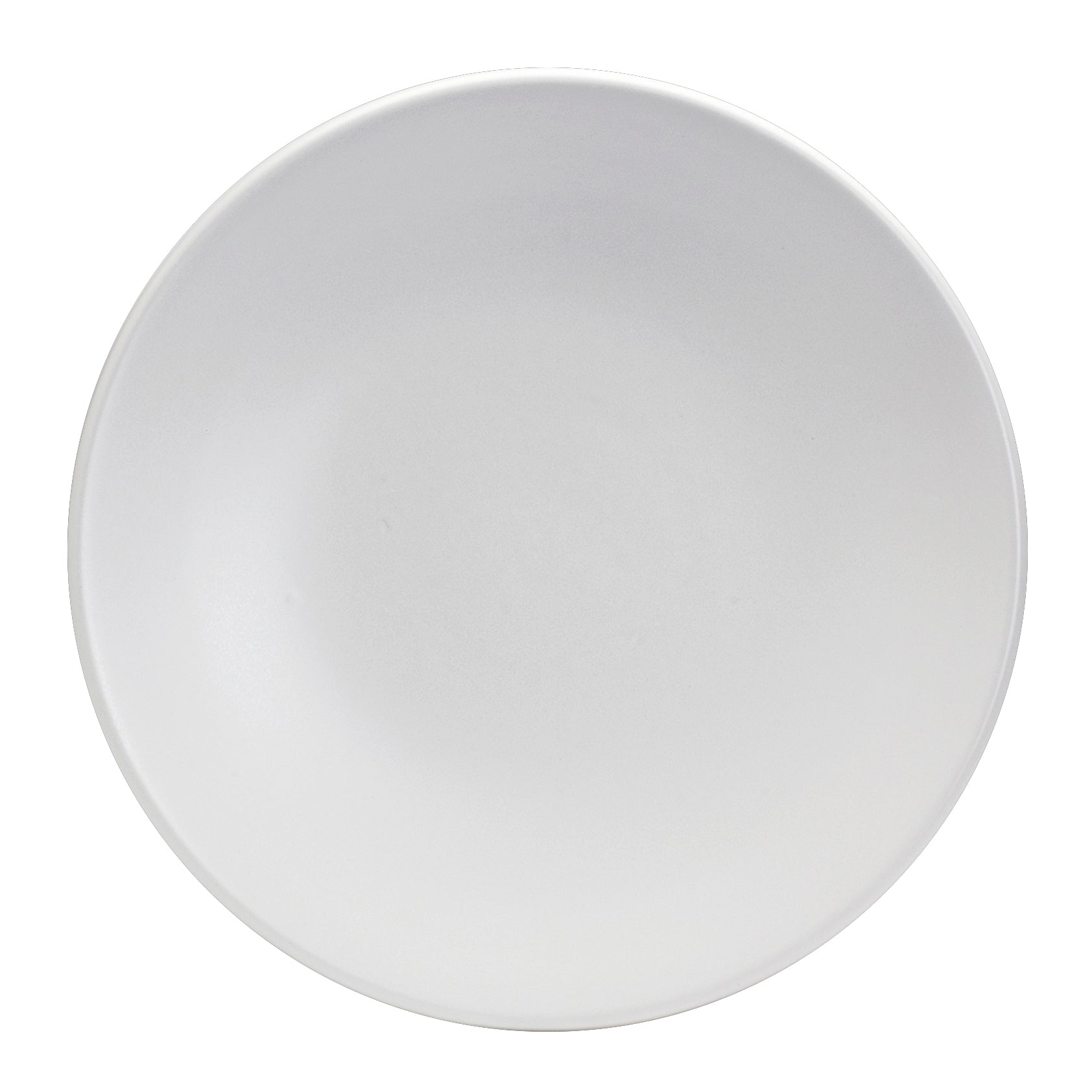 Coupe Plate 9.0" Dia. Sedona White